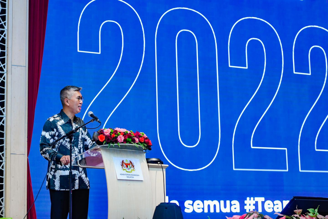 Majlis Amanat Tahun Baharu 2022 Kementerian Kewangan Malaysia